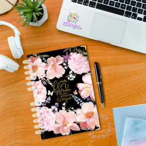 Agenda Flowers – 2 dias por página (Com ou sem horário)