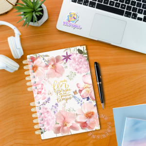 Agenda Flowers – 1 dia por página (Com ou sem horário)