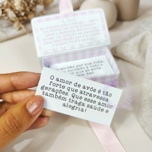 Caixinha Bença, Vó! - Bença, Vô!