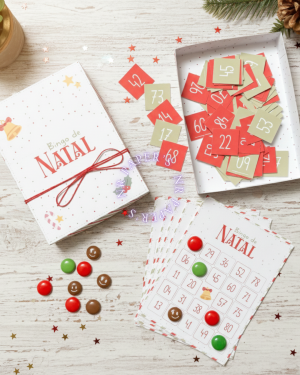 Bingo de Natal – Jogo em Cartelas