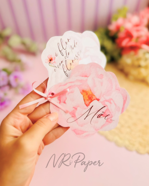 Card Duplo com Xuxinha de Cetim