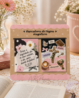 Marcador de Página Magnético | Coleção Preciosa