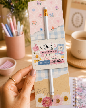 Card com Lápis | Coleção Preciosa