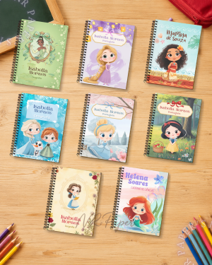 Caderno Universitário | Princesas Encantadas