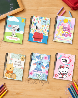 Caderno Universitário | Personagens